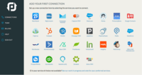 Screenshot of Currently available connections.