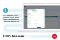 Screenshot of Conga Document Generation